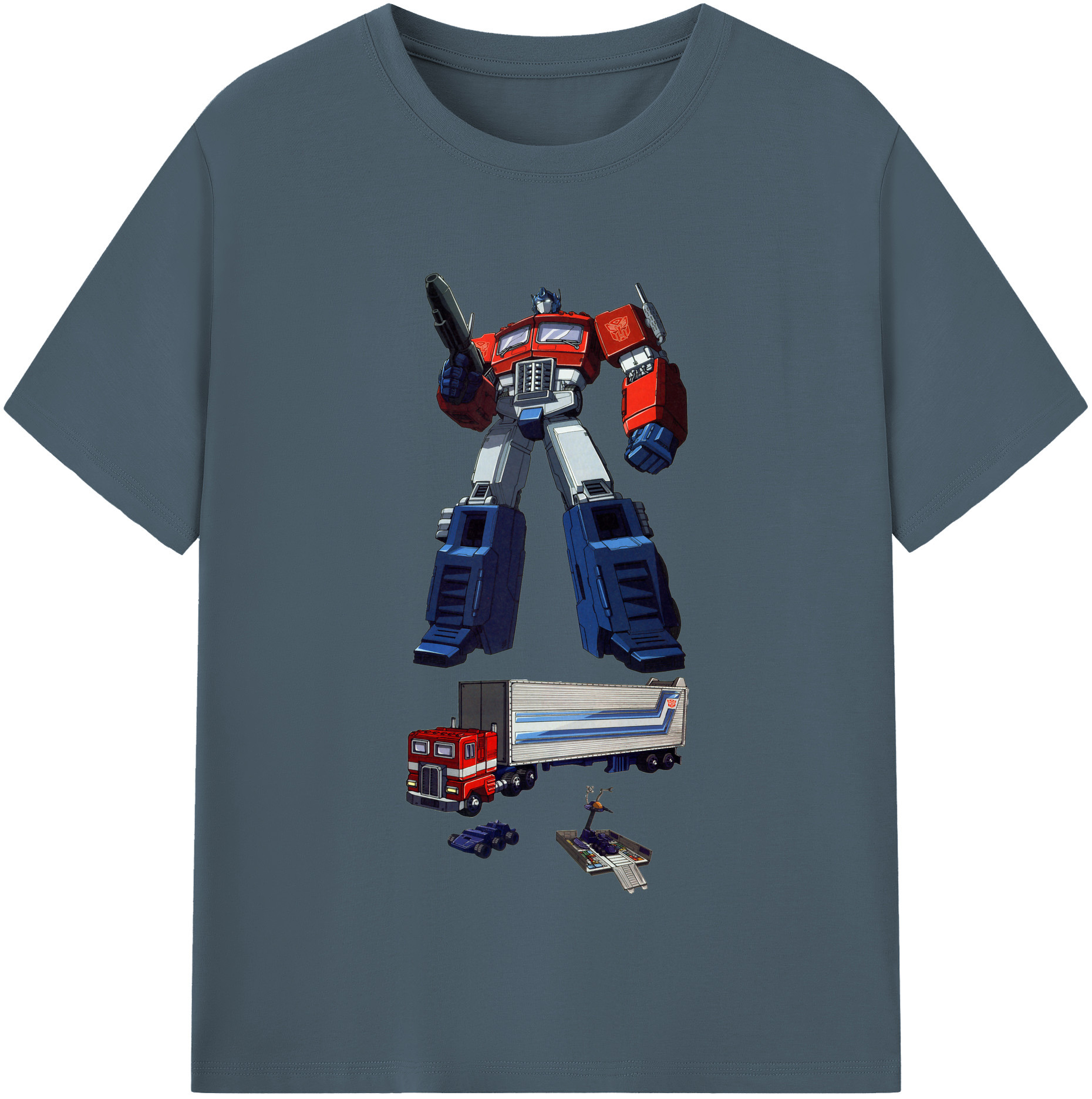 （画像用）  綿100％半袖Tシャツ（フロントプリント）